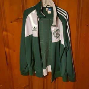 Adidas Boston Celtics banner jacket